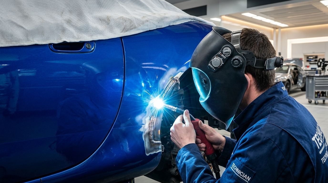 Cook's Corner Auto Body collision and paint spray booth facility